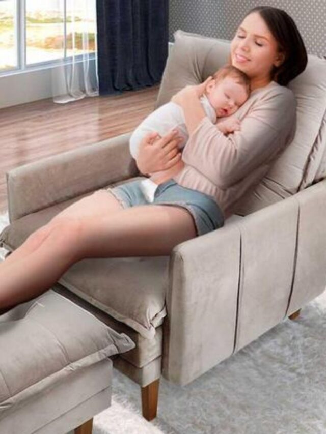 Poltrona de Amamentação Reclinável Elétrica: Máximo Conforto