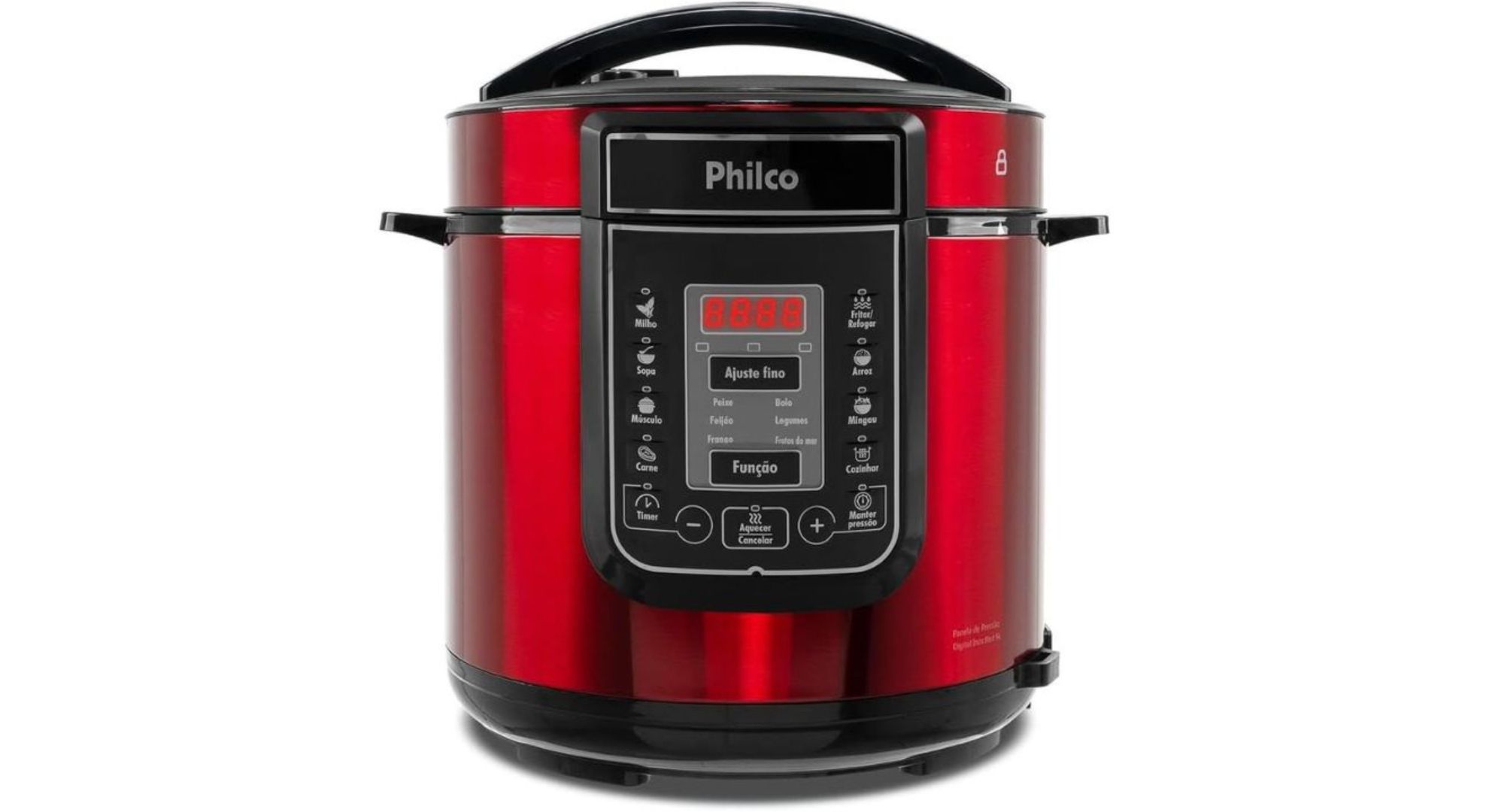 Panela de Pressão Elétrica - Philco Digital - Ppp01p