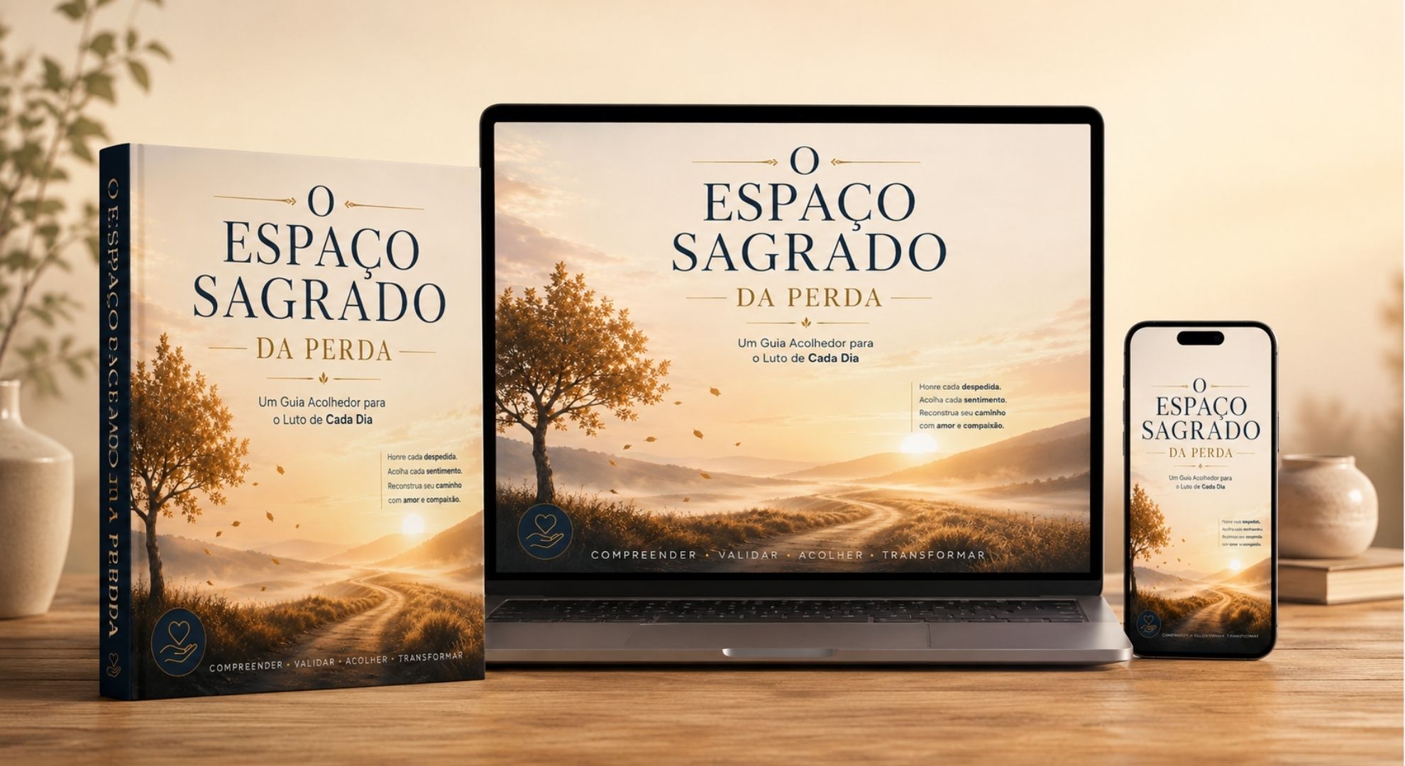 O Espaço Sagrado da Perda: Um Guia Acolhedor para o Luto de Cada Dia