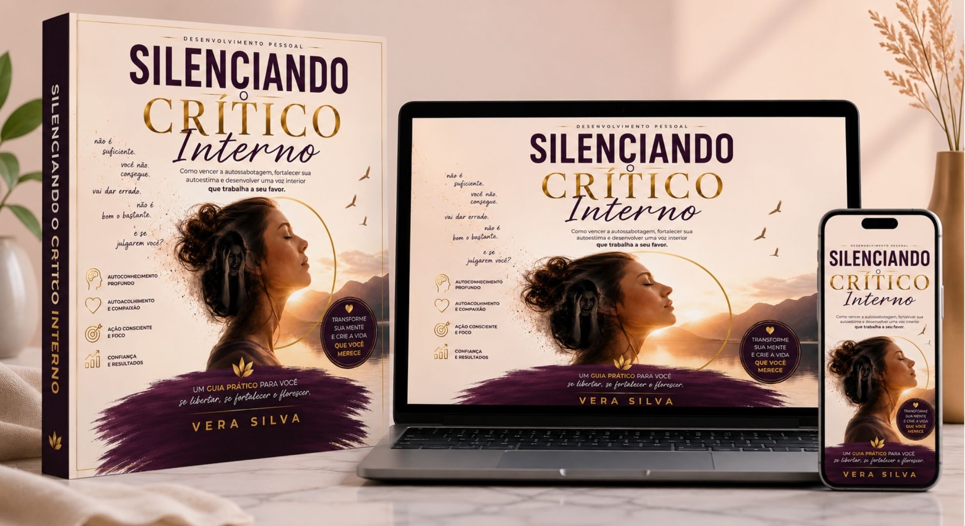 Silenciando o Crítico Interno: Como vencer a autossabotagem e fortalecer sua autoestima.
