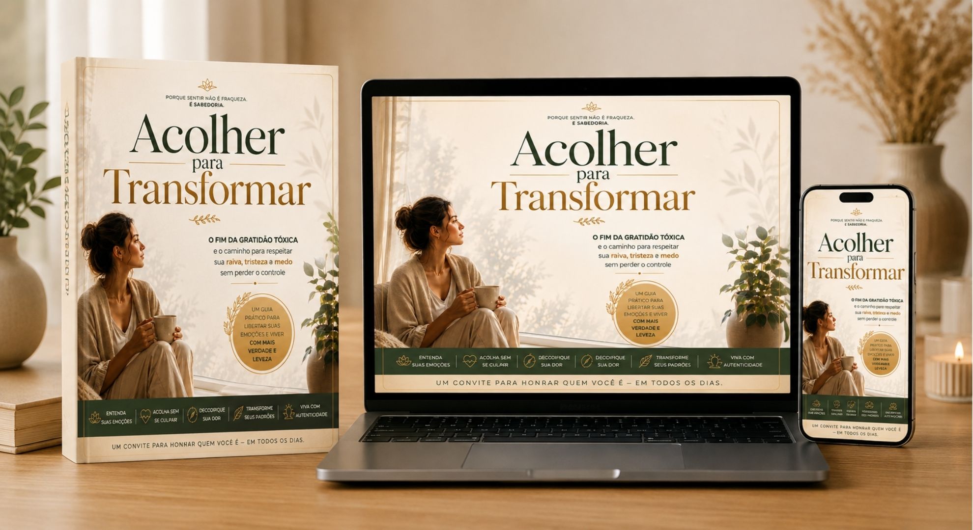 Acolher para Transformar: Como Libertar Suas Emoções da Tirania da Positividade Falsa