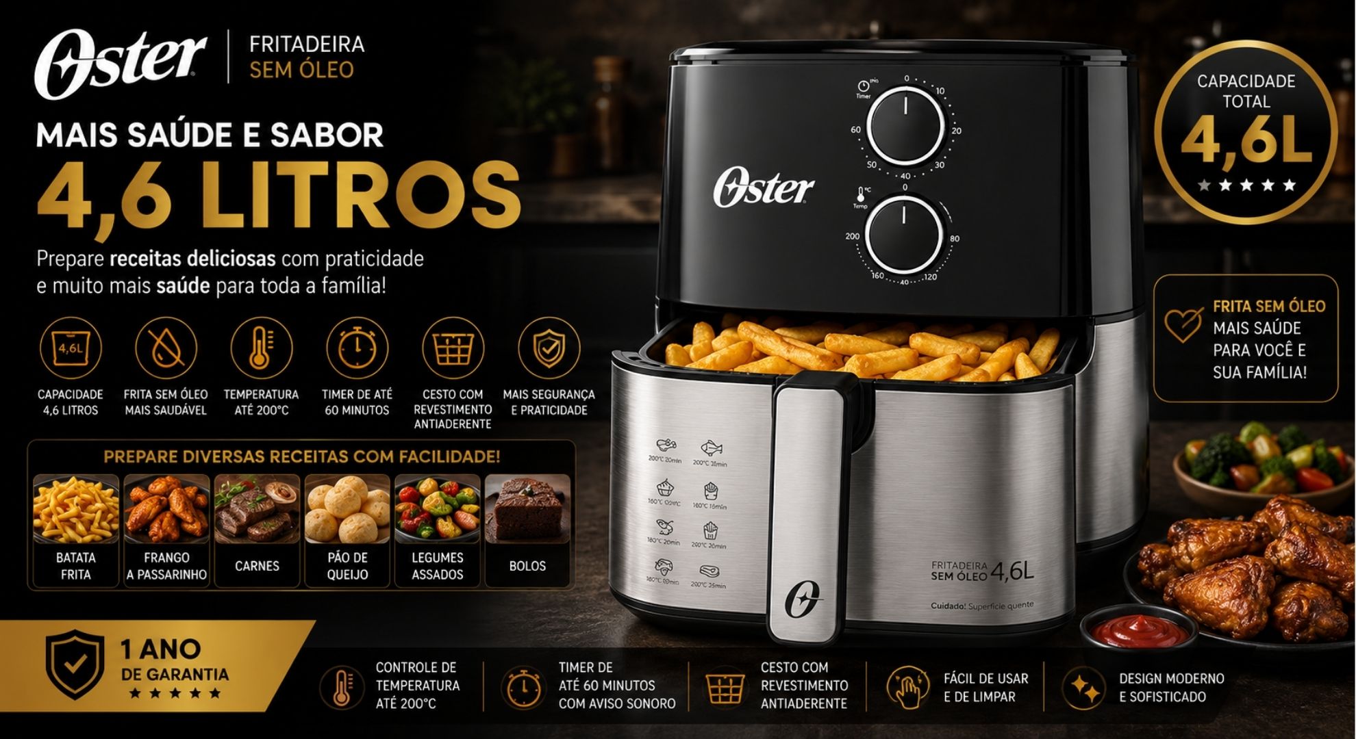 Análise da Oster OFRT520 127V: vale a pena comprar?