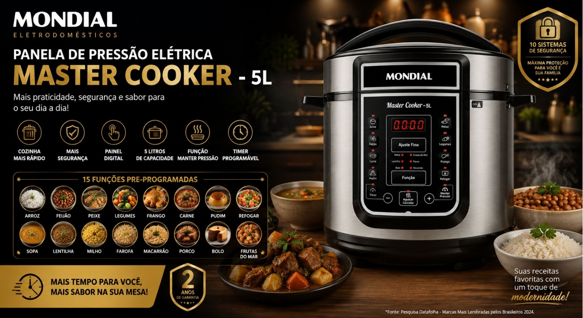 Review e análise da MONDIAL Panela de Pressão Digital 900W