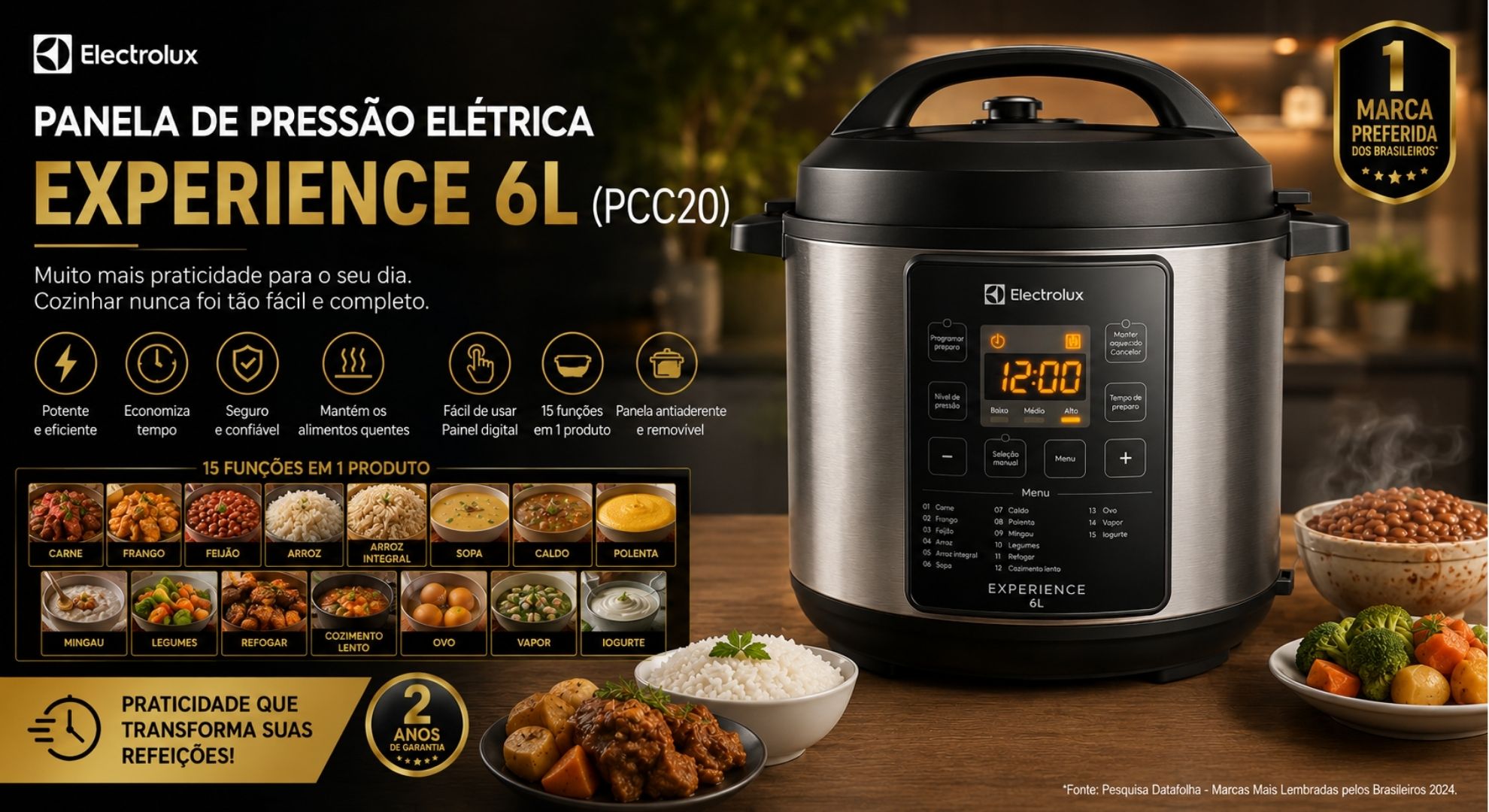 Review completo da Panela de Pressão Elétrica Electrolux Experience 6L