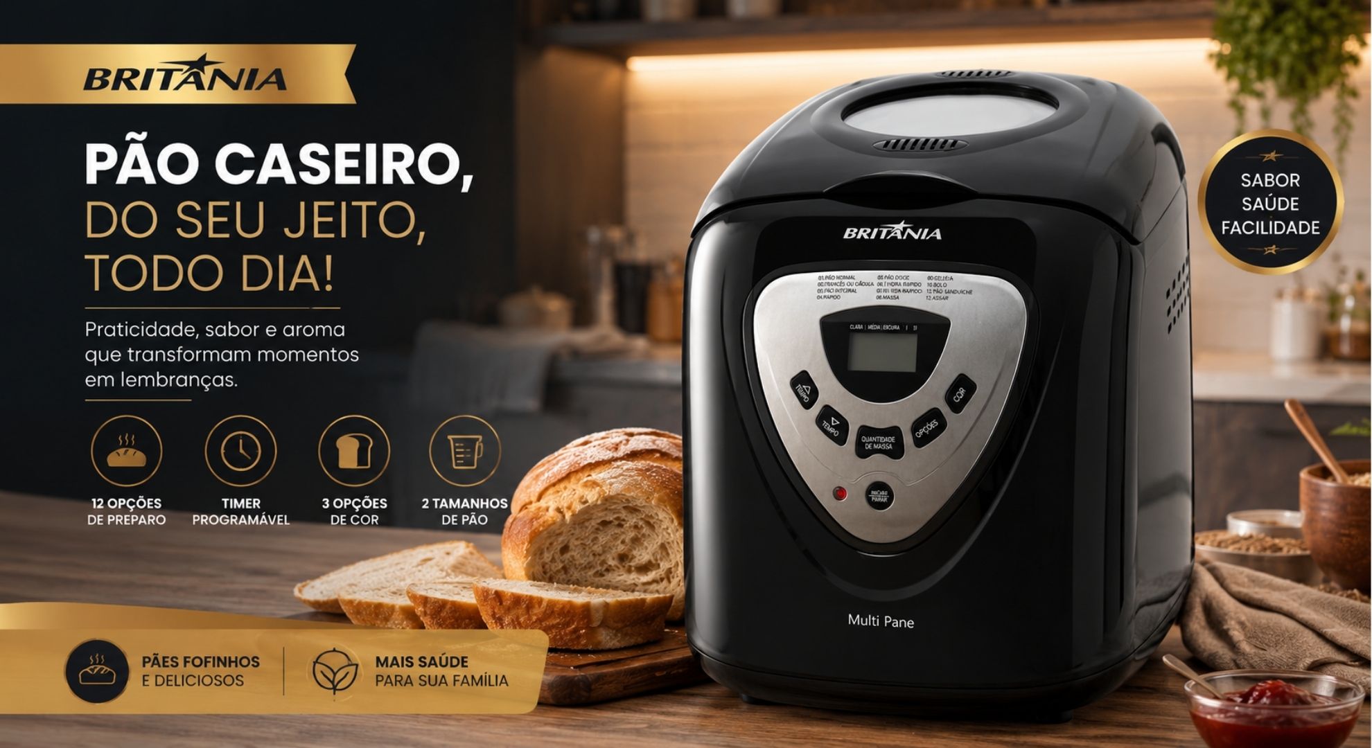 A panificadora Britânia Multipane é boa? Vale a pena comprar?