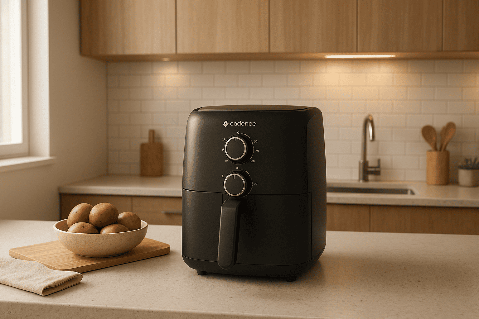 Fritadeira sem Óleo Cadence Pratic Fryer 3L 110V